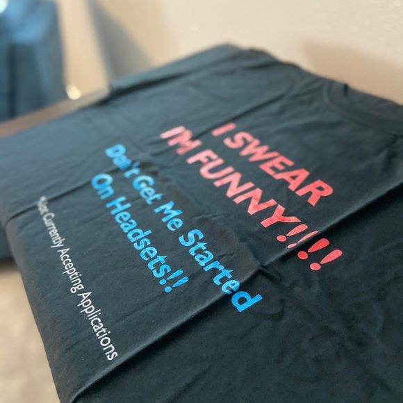 NWT Custom Tee Shirt W@H joke funny XL Unisex - Picture 6 of 6